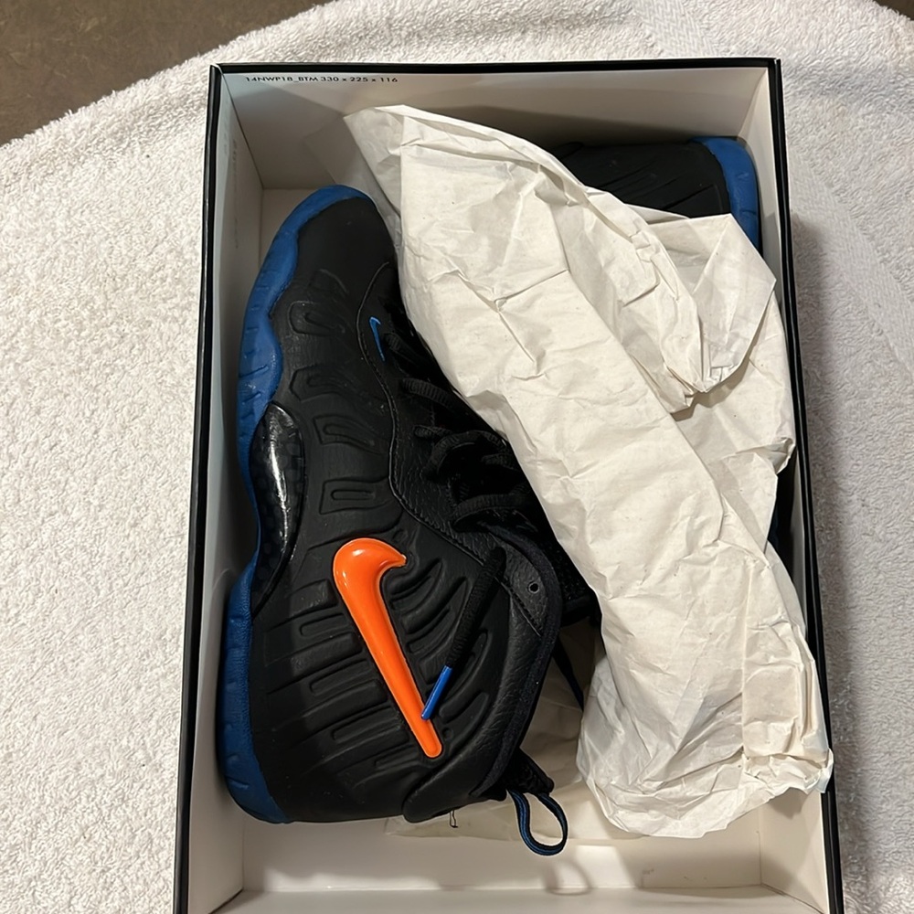 Nike Air Foamposite Pro Knicks (GS) 💙🧡